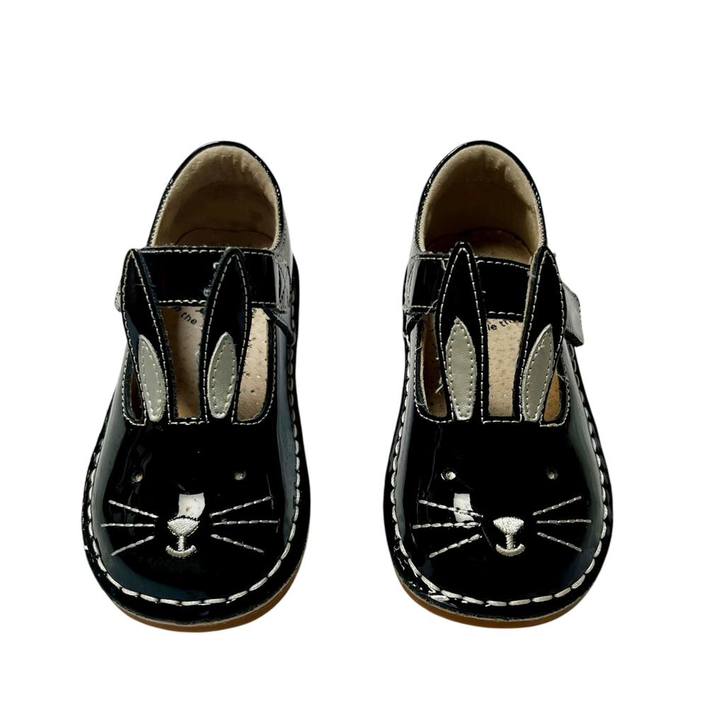 Livie & Luca Patent Leather Bunny Mary Jane Flats Size 8